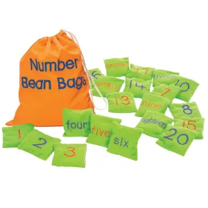 #15713 NUMBER BEAN BAGS