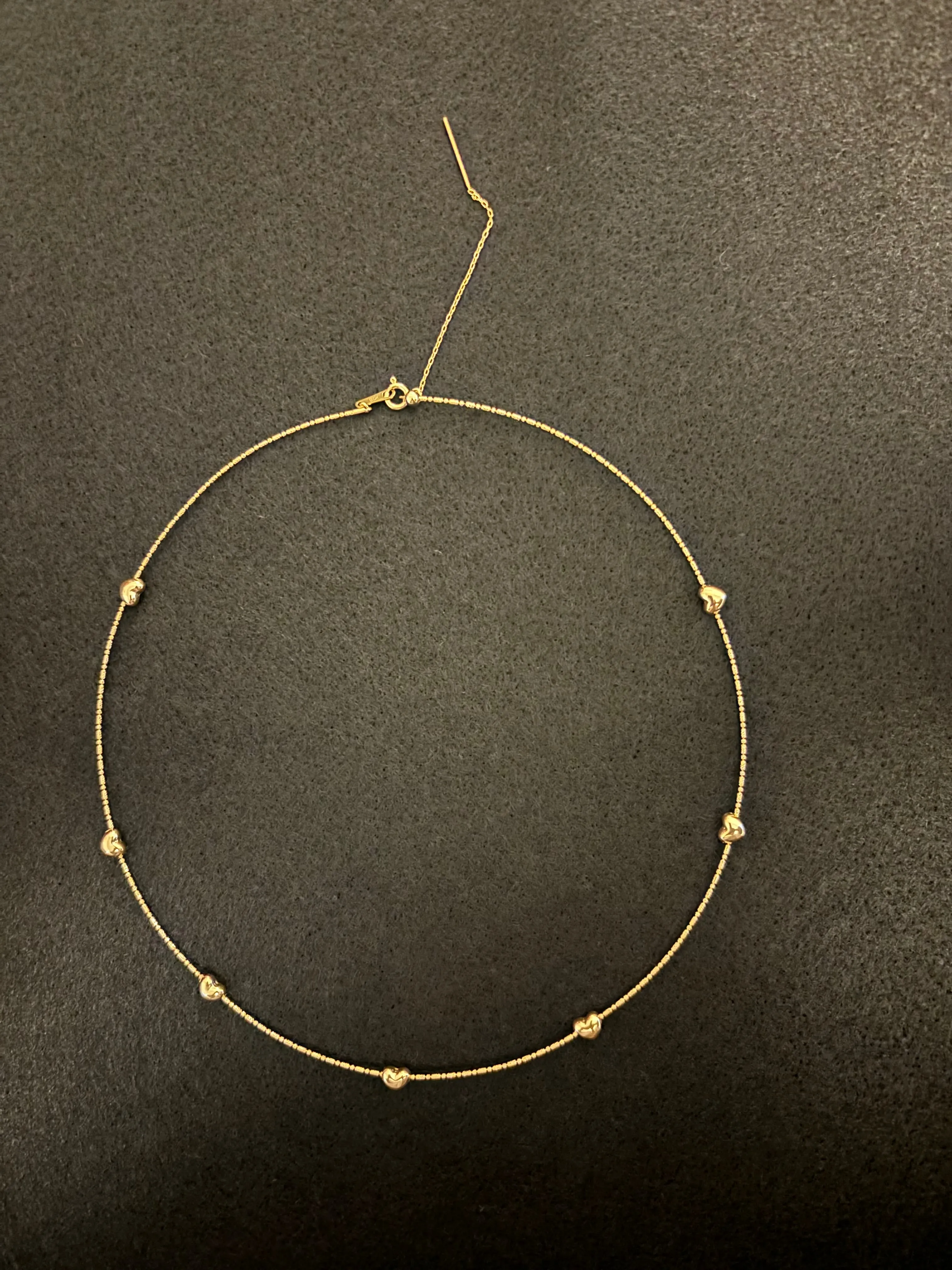 18k Japan Gold Omega necklace