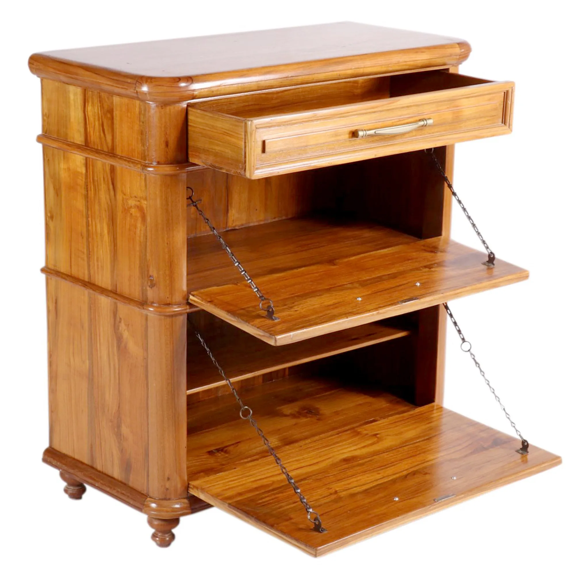 3-Drawer Teak Cabinet