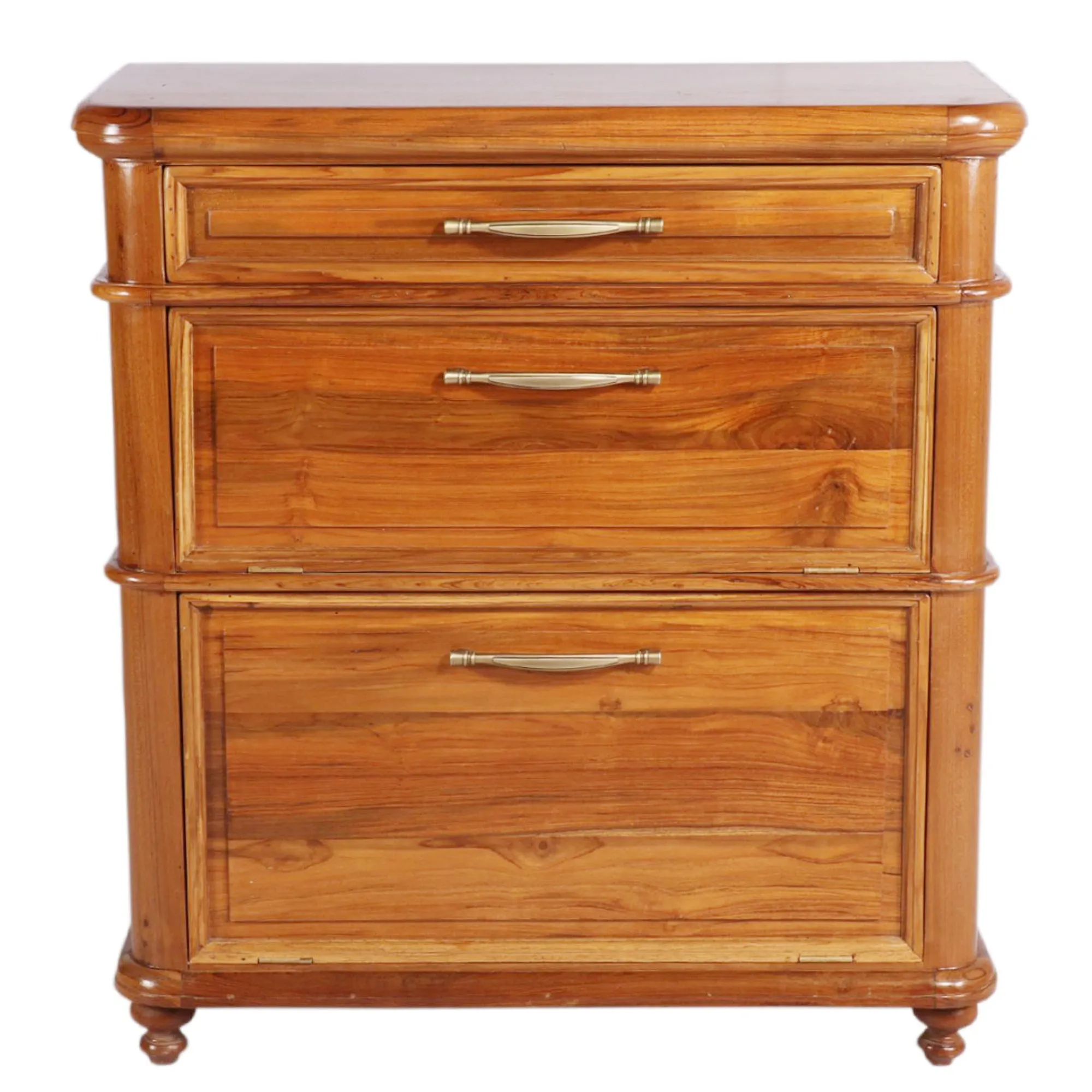 3-Drawer Teak Cabinet