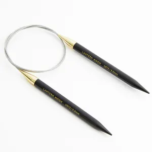 40" Circular Ebony Wood Knitting Needle