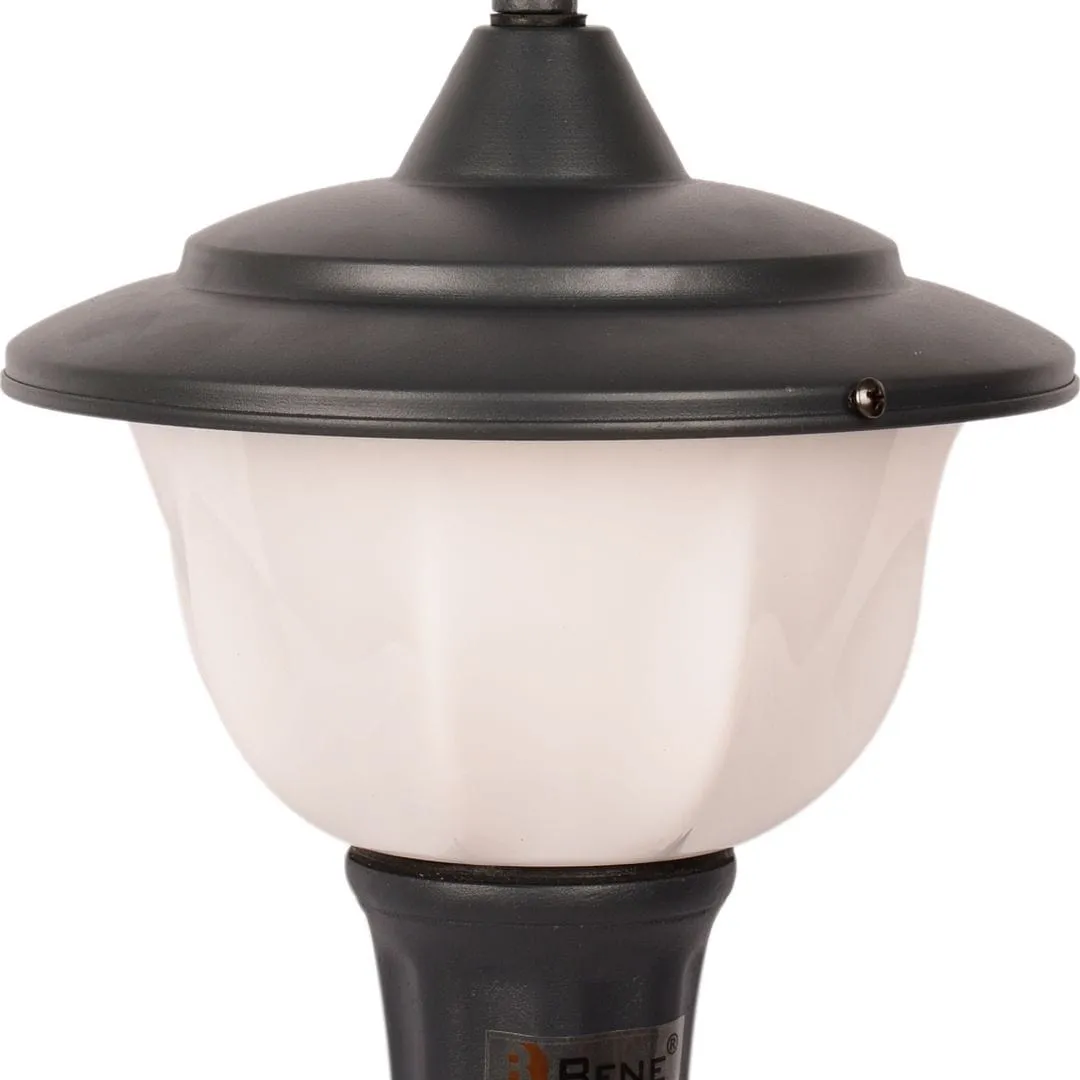 Adam-Style Garden Light 23 Cms (Milky, Grey)