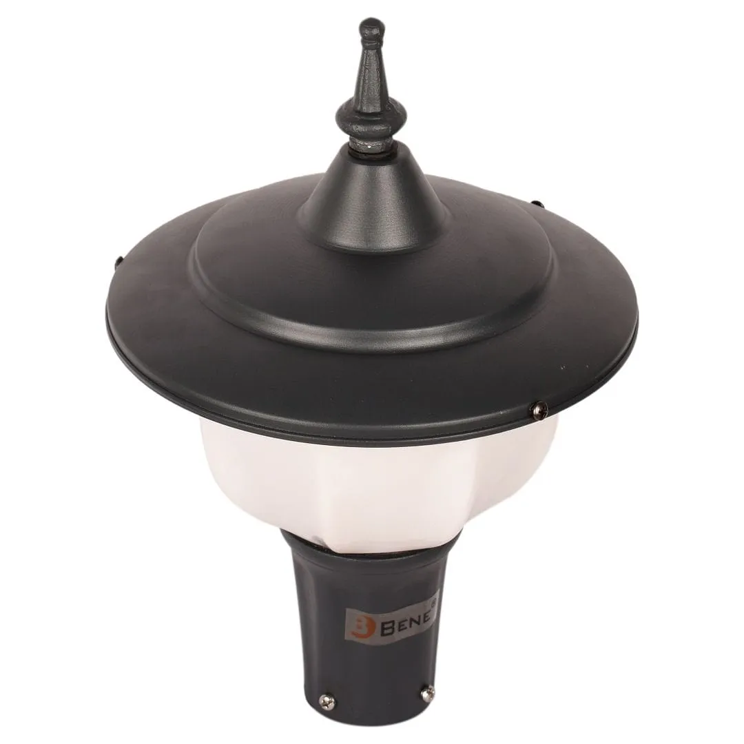 Adam-Style Garden Light 23 Cms (Milky, Grey)