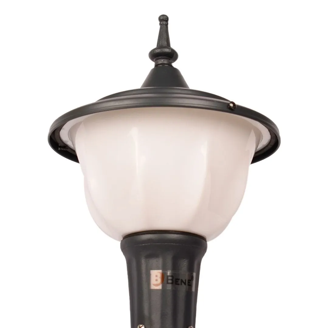 Adam-Style Garden Light 23 Cms (Milky, Grey)