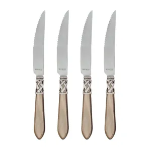 Aladdin Antique Taupe Steak Knives (Set of 4)