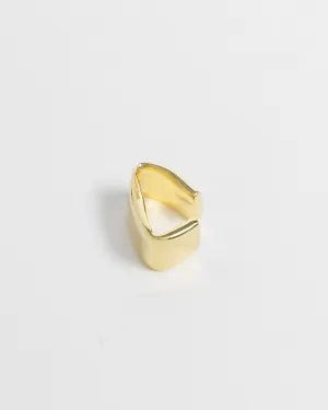 Alia Small Gold Cuff