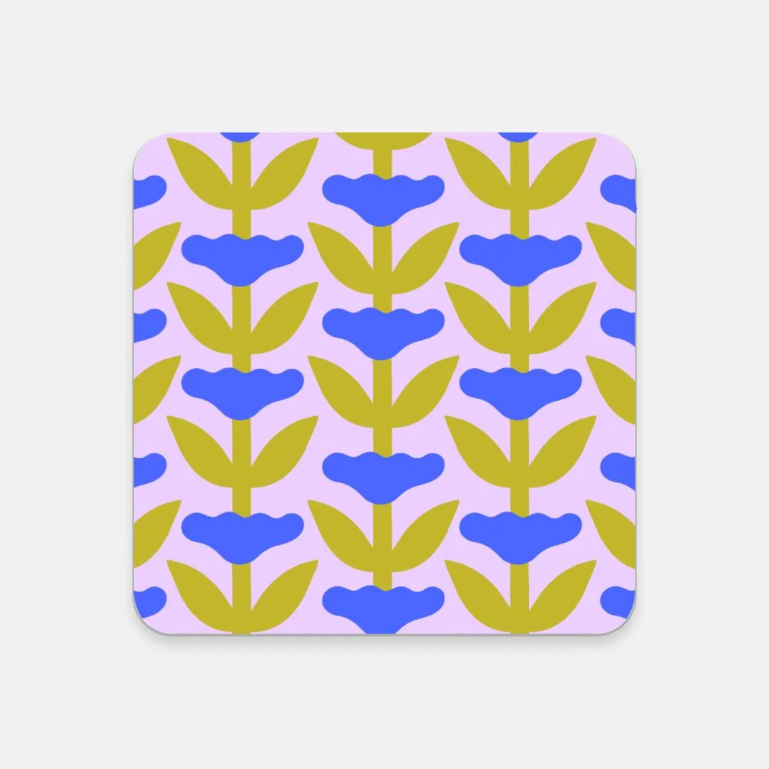 Alice - Blue/Purple Coaster