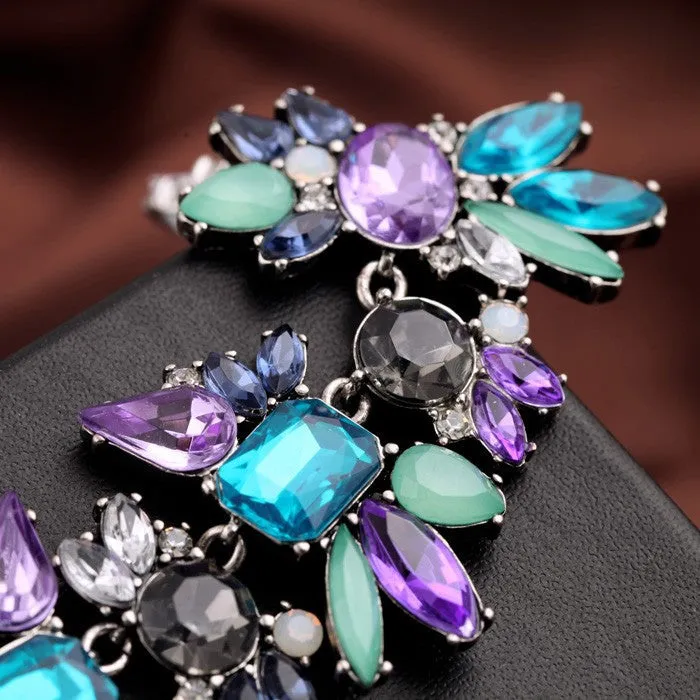 Amethyst & Crystal Necklace