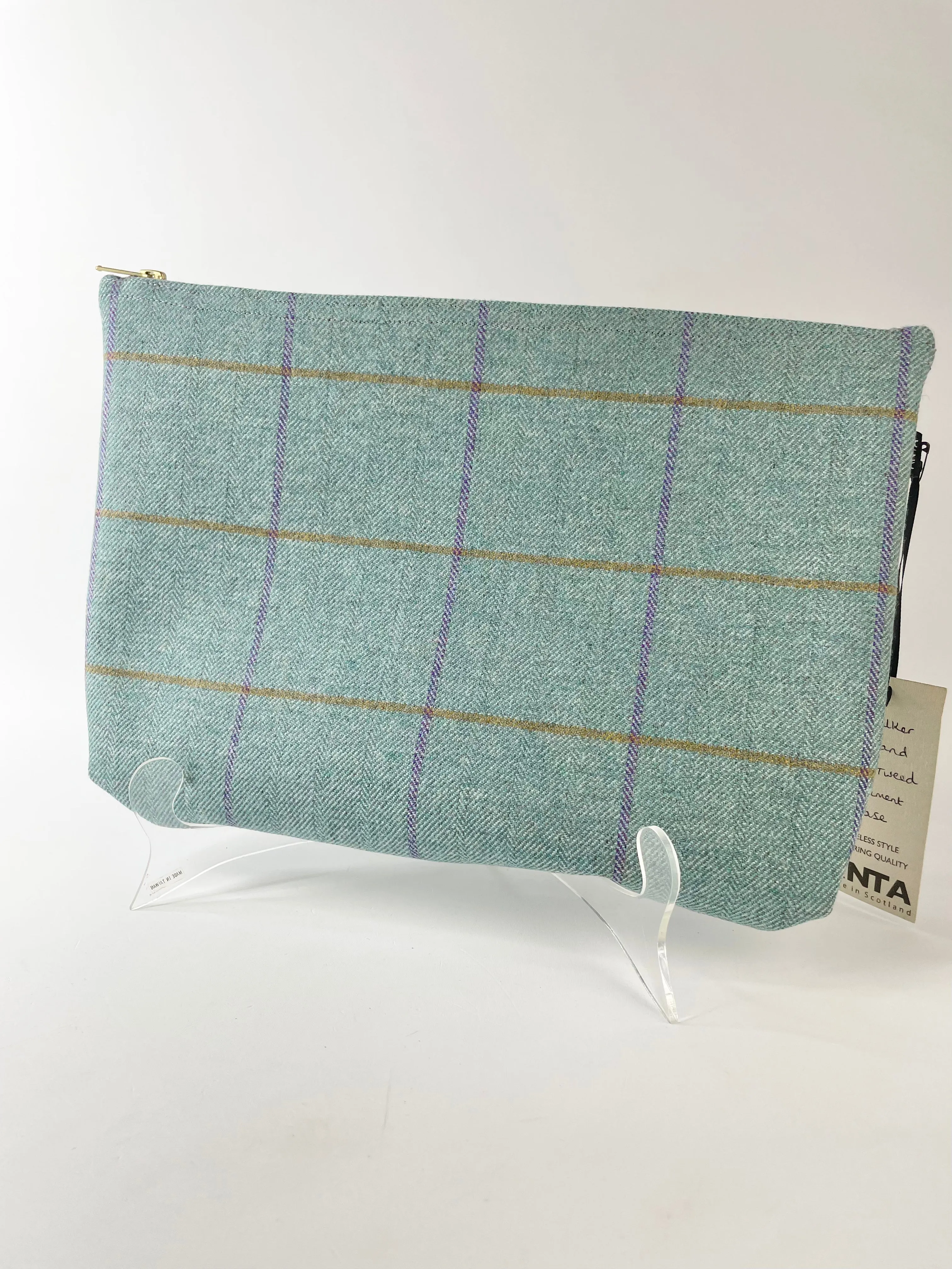 Anta 'Fi Walker' Lowland Wool Tweed Document Case