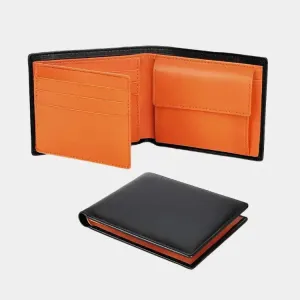 Anti RFID Leather Wallet - Cross & Crown