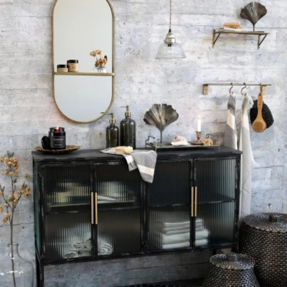 Antique Brass Rack