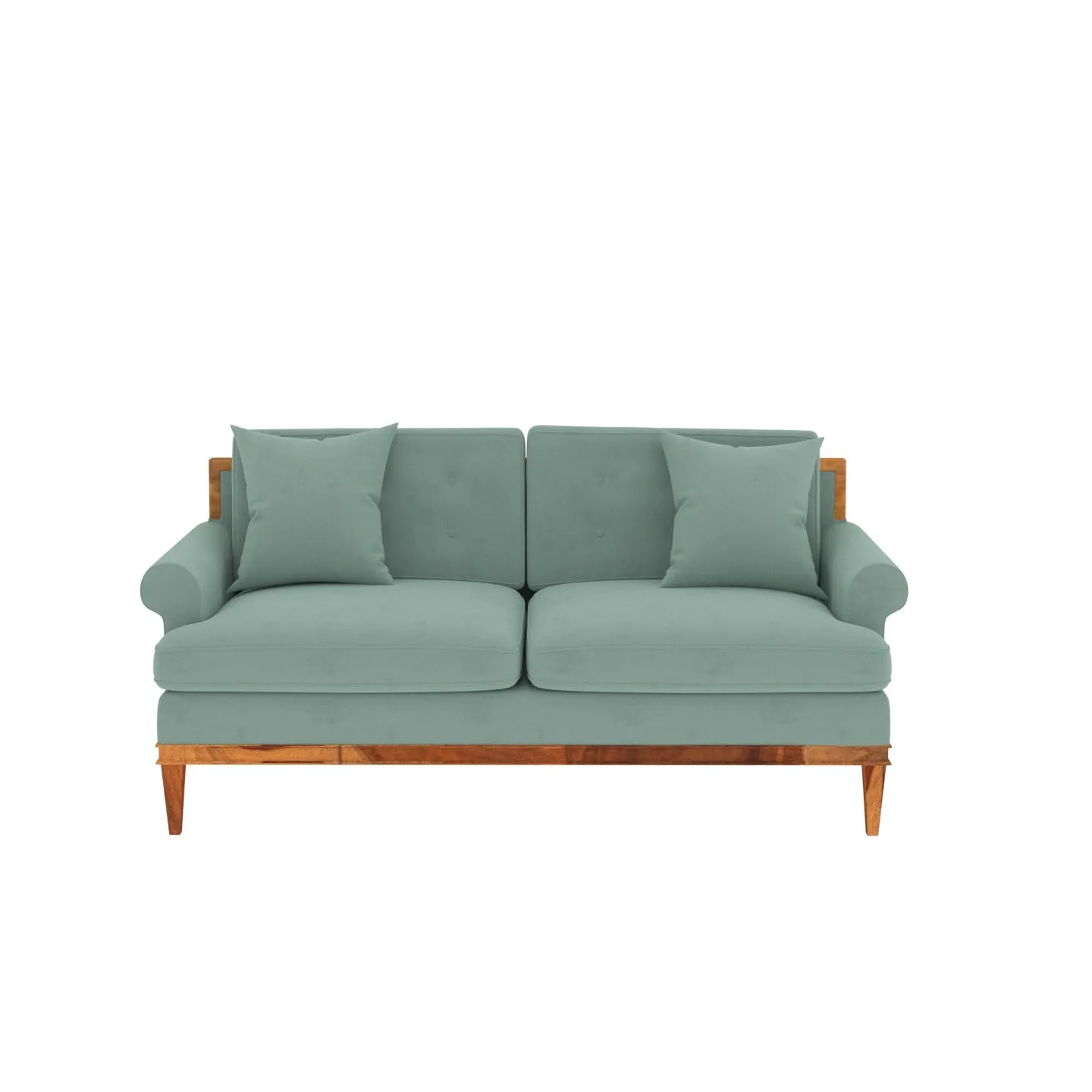 Antique Ocean Shaded Premium 2 Seater Sofa