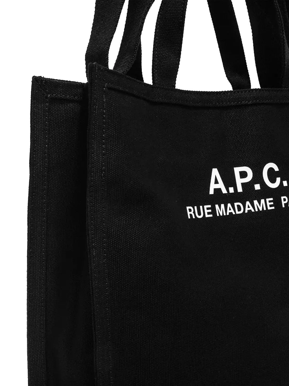 A.P.C. Recovery Logo Printed Shopping Bag