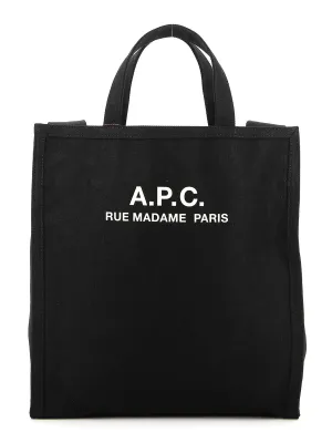 A.P.C. Recovery Logo Printed Shopping Bag