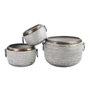 Ascalon Medium Round Planter with Handles