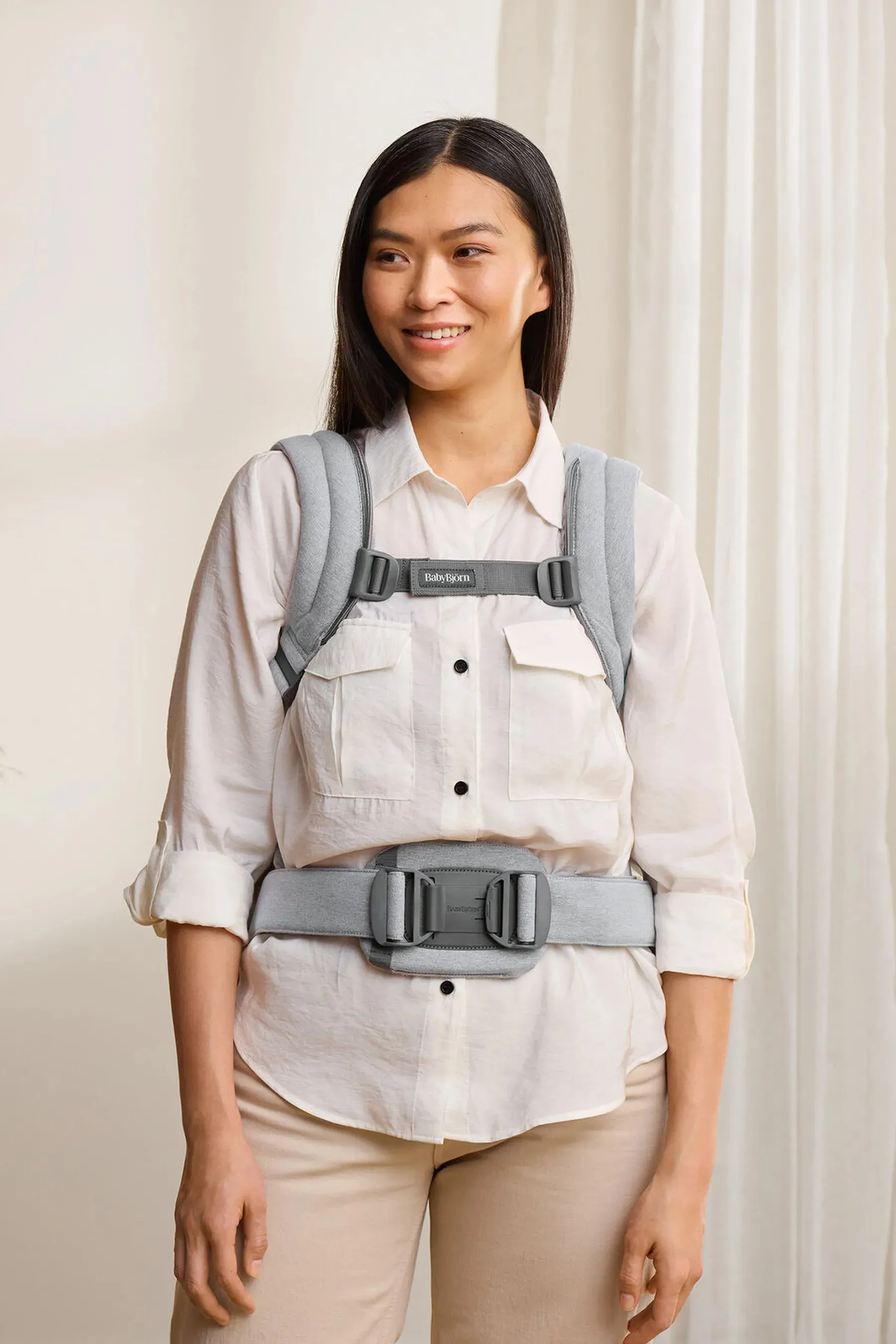 Baby Bjorn Baby Carrier Harmony | Light Gray
