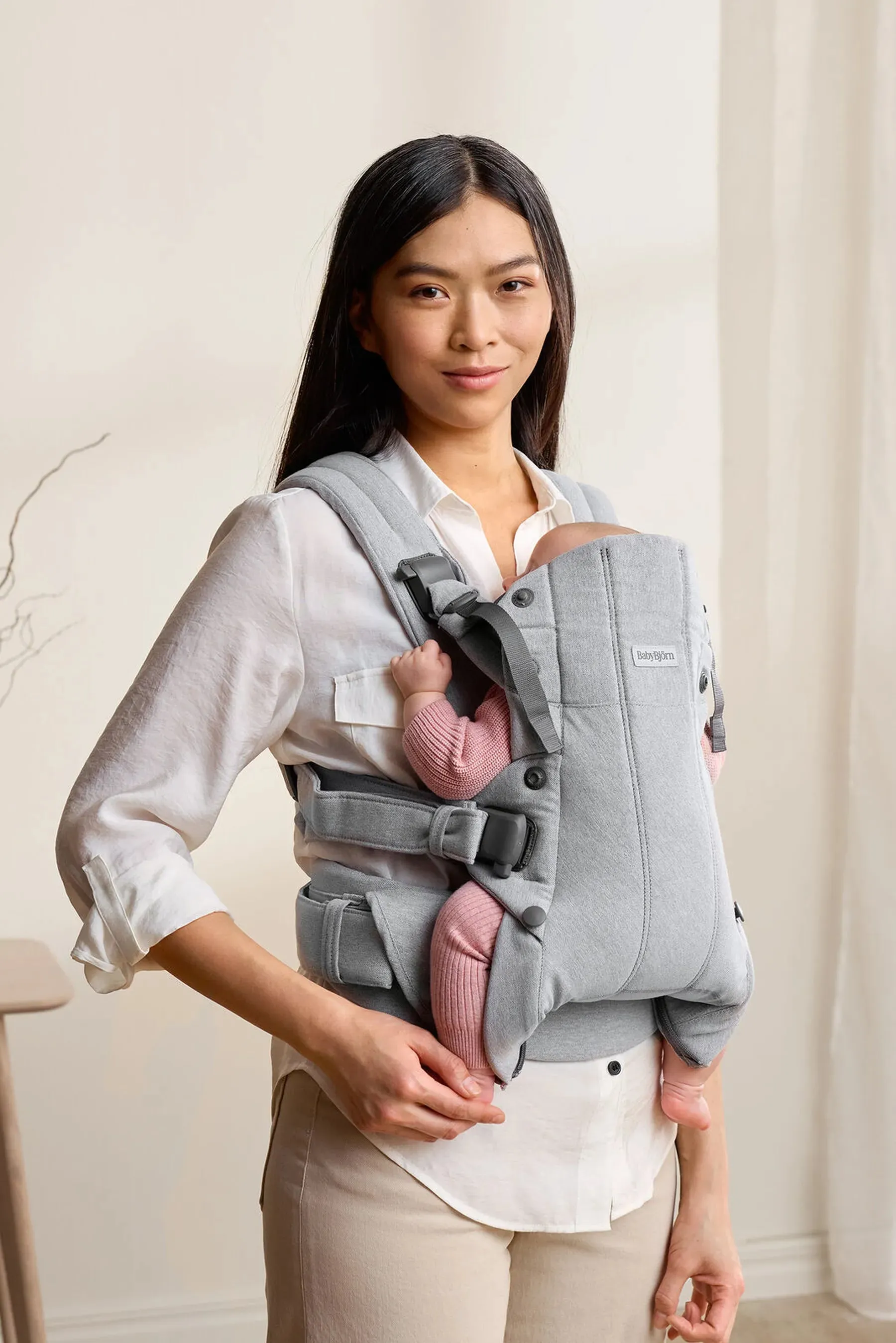Baby Bjorn Baby Carrier Harmony | Light Gray