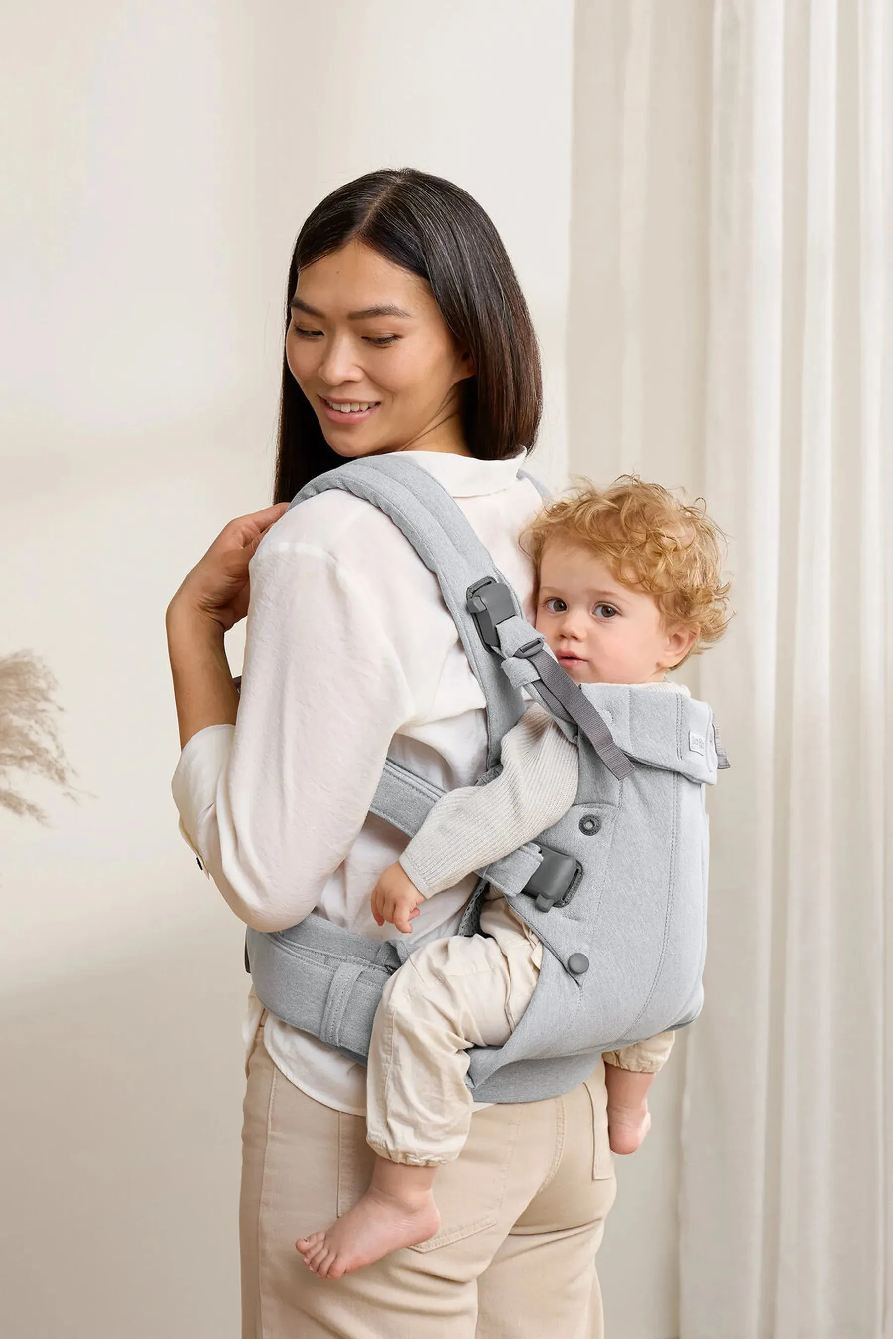 Baby Bjorn Baby Carrier Harmony | Light Gray