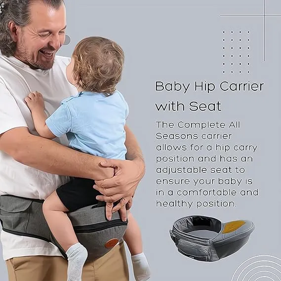 Baby Hip Carrier with Hip Seat and Strap