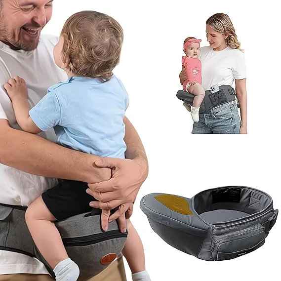 Baby Hip Carrier with Hip Seat and Strap