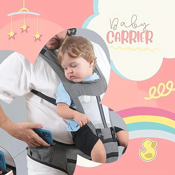 Baby Hip Carrier with Hip Seat and Strap