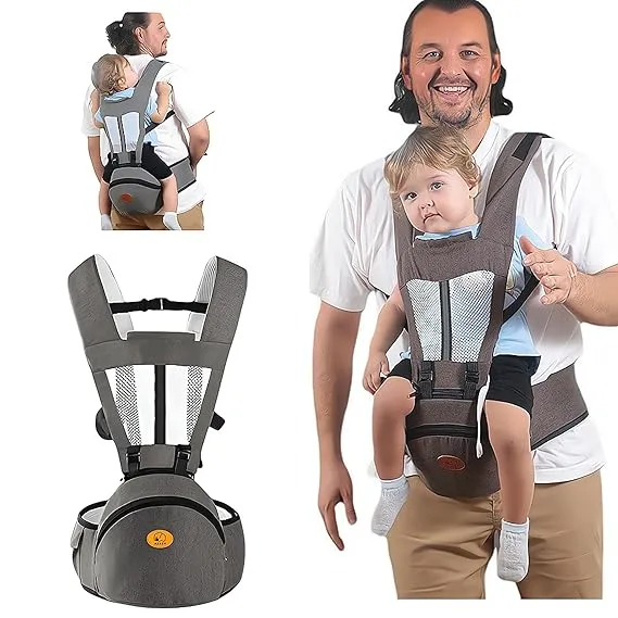 Baby Hip Carrier with Hip Seat and Strap
