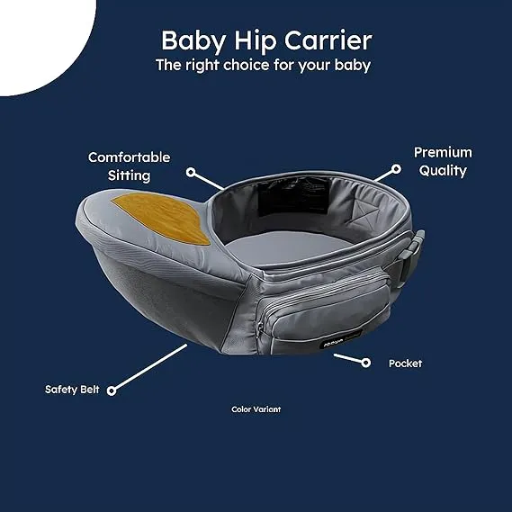 Baby Hip Carrier with Hip Seat and Strap
