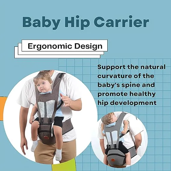 Baby Hip Carrier with Hip Seat and Strap