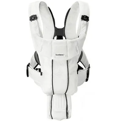 BabyBjörn Baby Carrier Active - White, Mesh