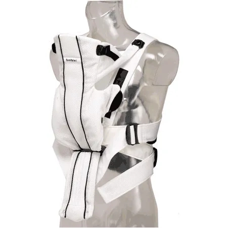 BabyBjörn Baby Carrier Active - White, Mesh