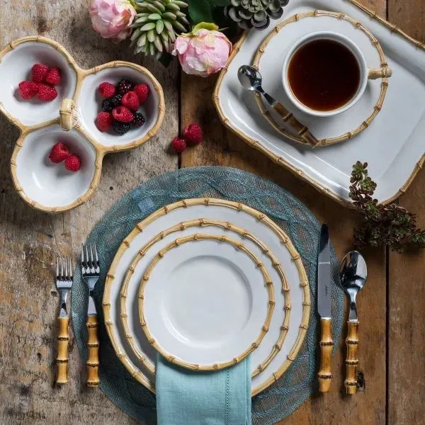 Bamboo Natural Dinner Plate