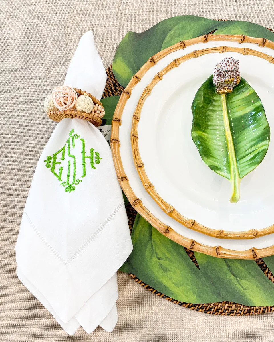 Bamboo Natural Dinner Plate