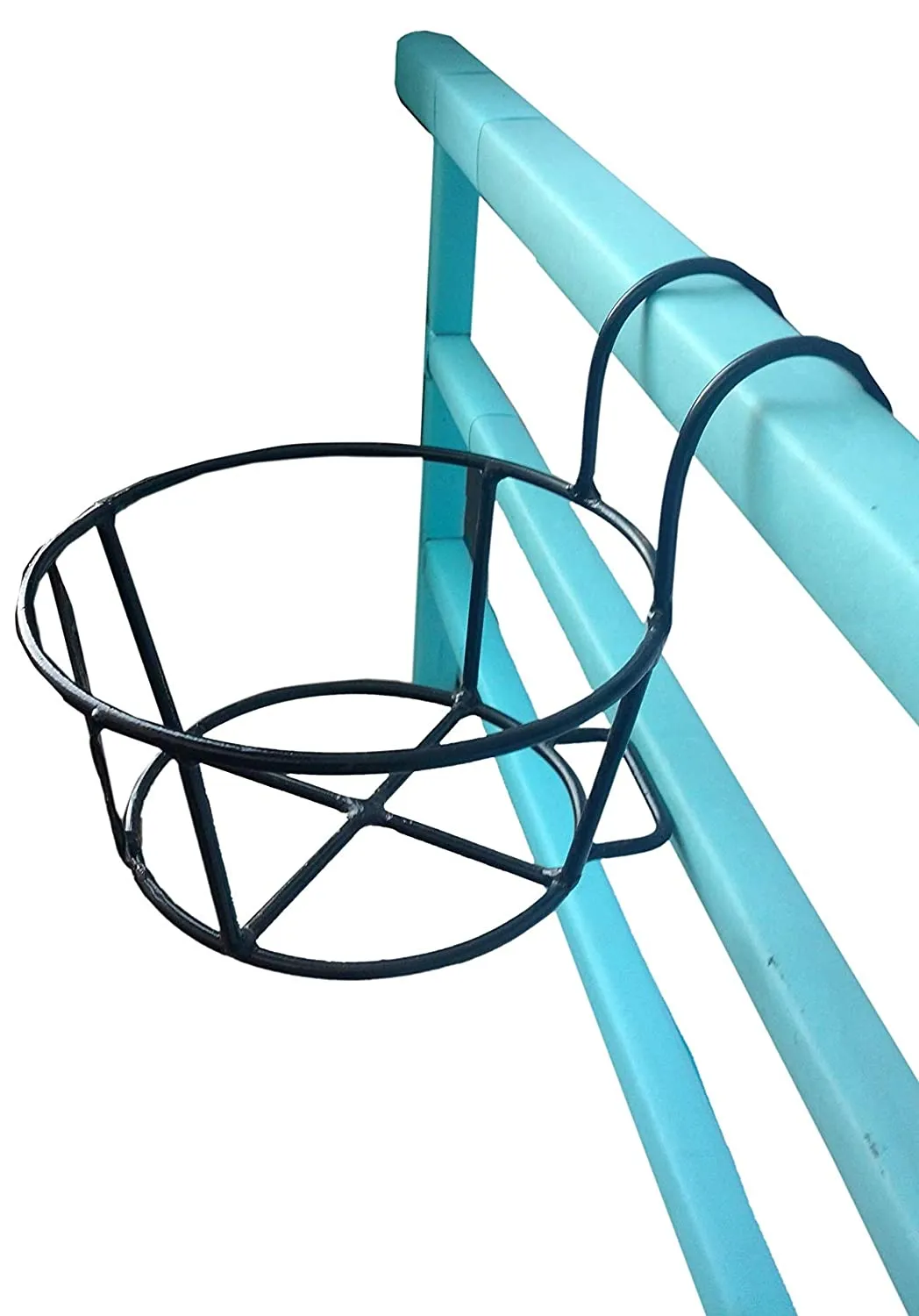 Basket Railing Planter Stand - 10"