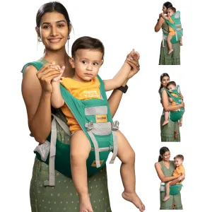 Baybee Ergo  Hip Seat Baby Carrier with 6 Carry Positions, Baby Carry Sling Front Back Carrier with Safety Belt