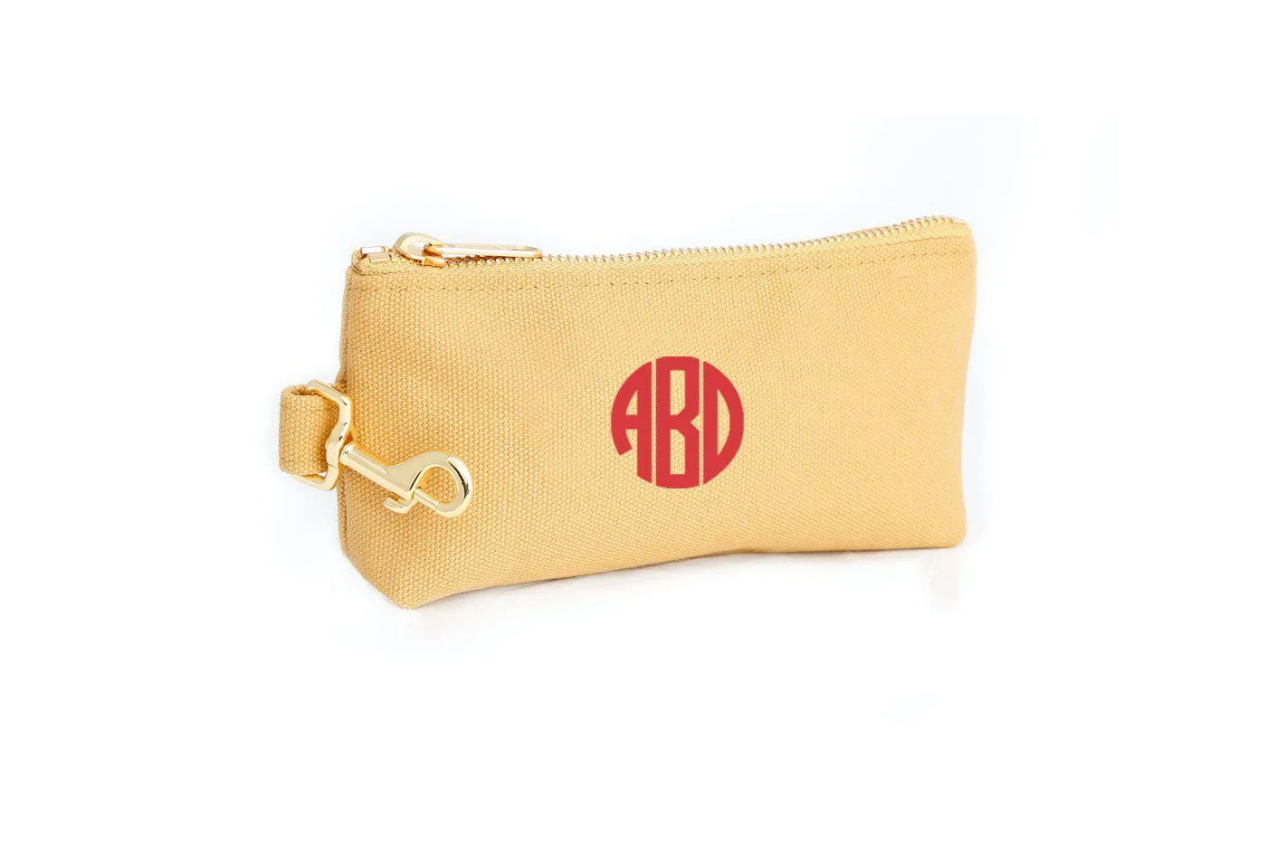 Beige Classic Canvas MINI Bag with monogram