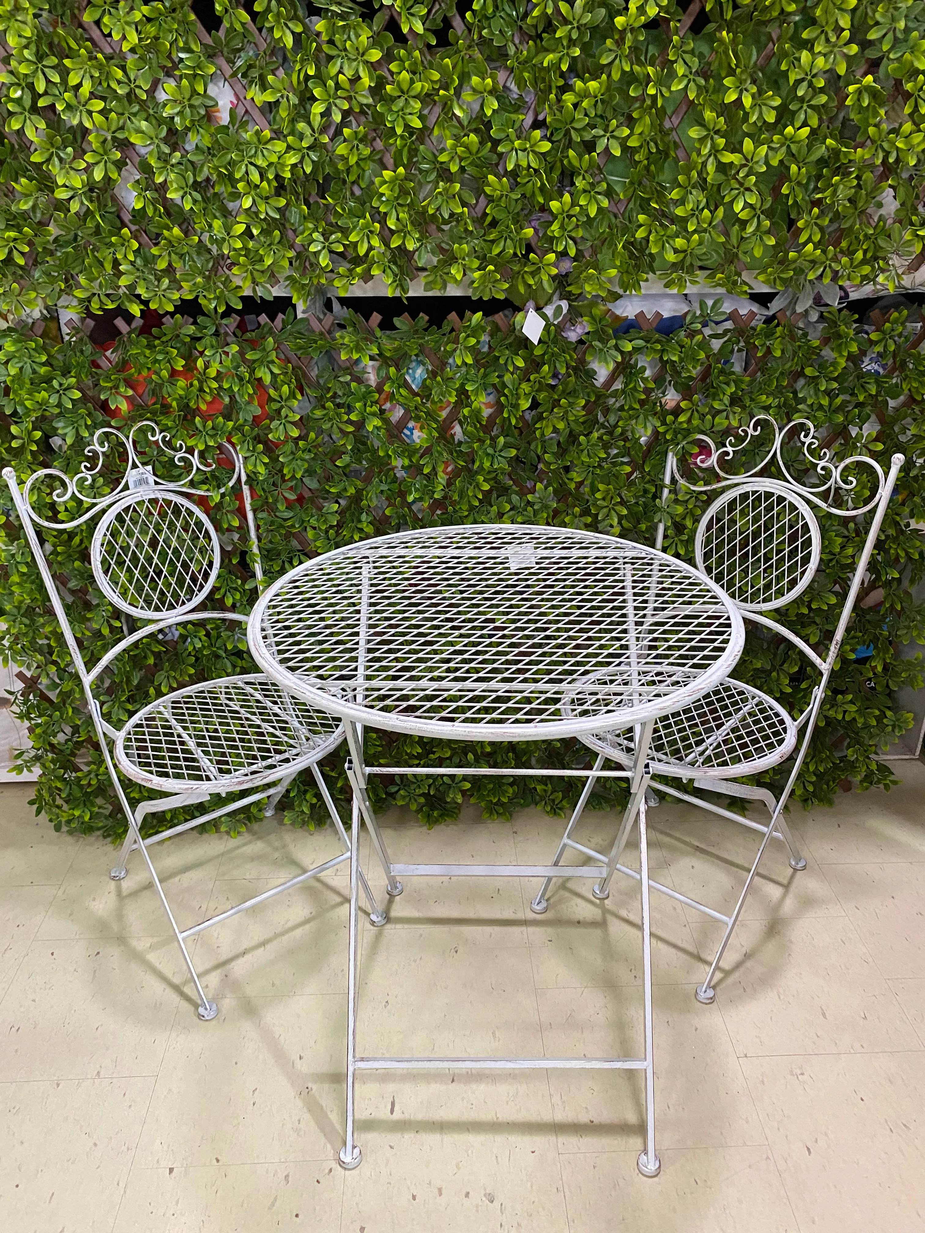 Bistro Set - metal