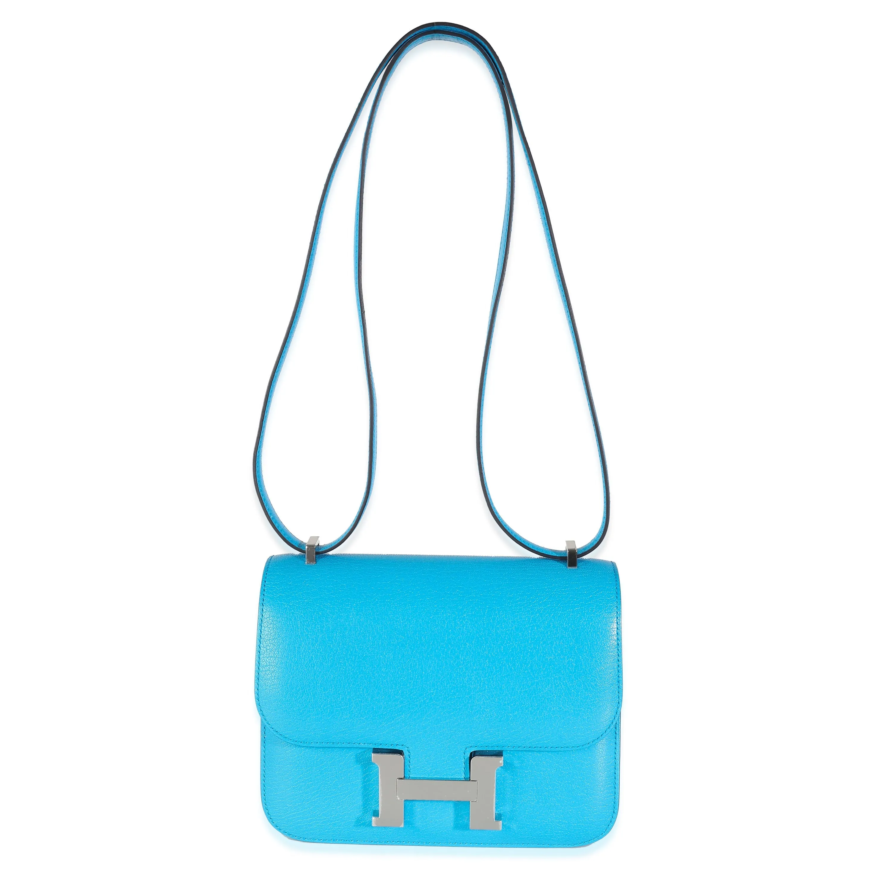 Bleu Frida Chèvre Chamkila Mini Constance 18 PHW