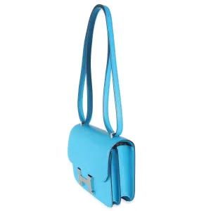 Bleu Frida Chèvre Chamkila Mini Constance 18 PHW