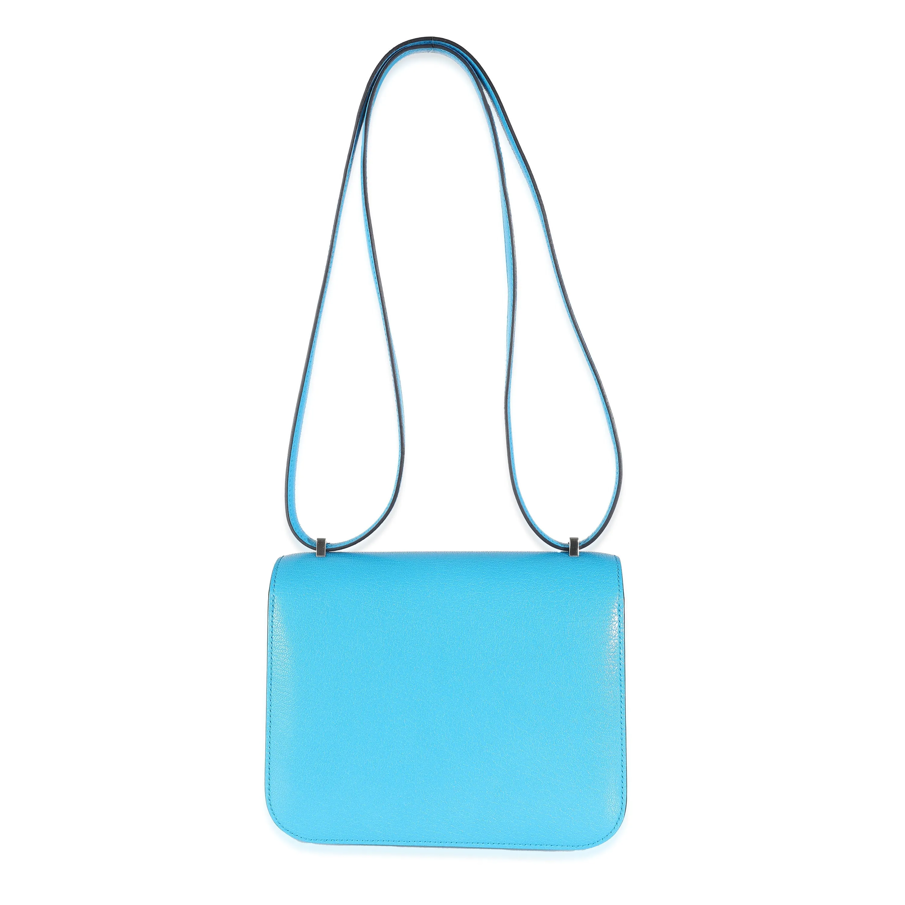 Bleu Frida Chèvre Chamkila Mini Constance 18 PHW