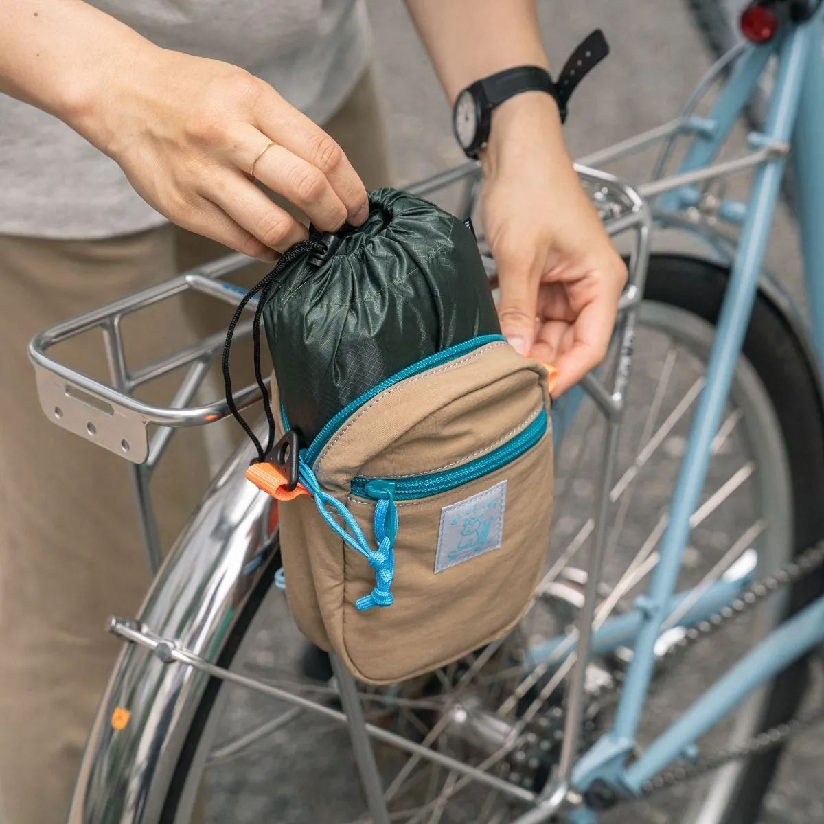 Blue Lug Bike Pocket