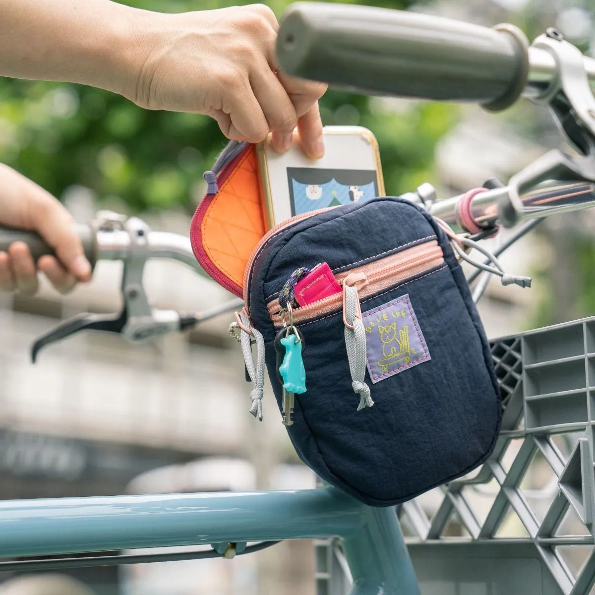 Blue Lug Bike Pocket
