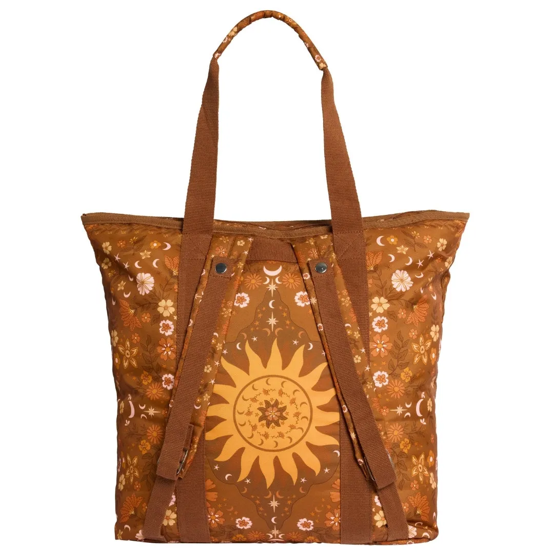 Boho Sun Brown Beach Bag