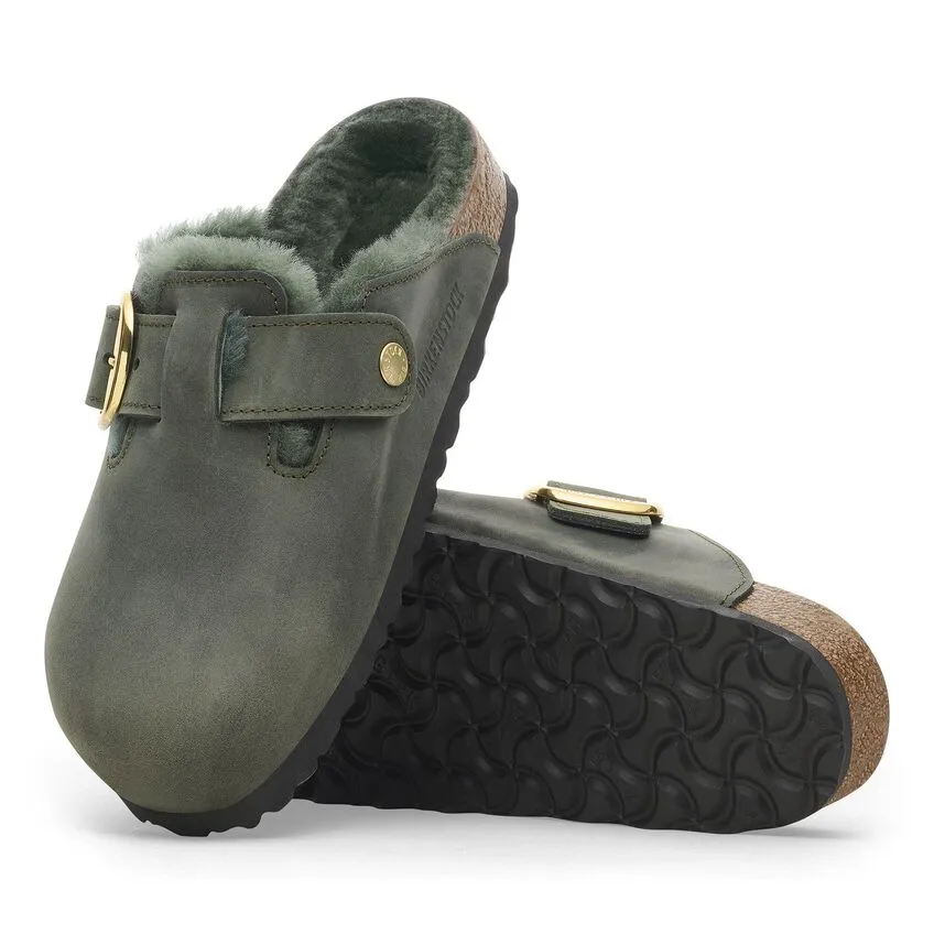 Boston Big Buckle : Shearling Thyme
