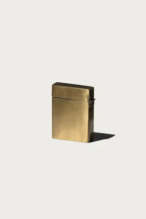 Brass Playing Card Case