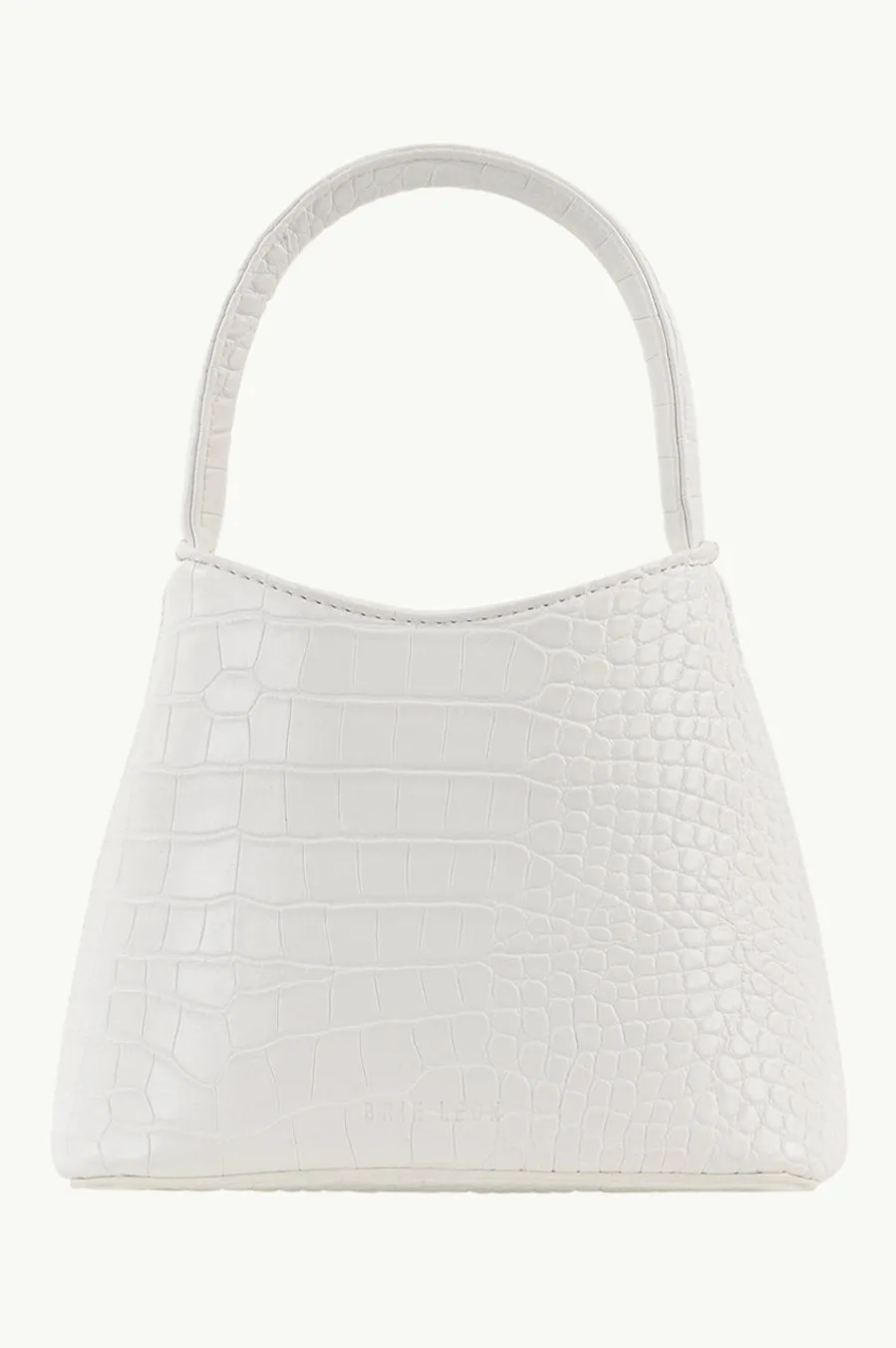 Brie Leon Mini Chloe Bag White