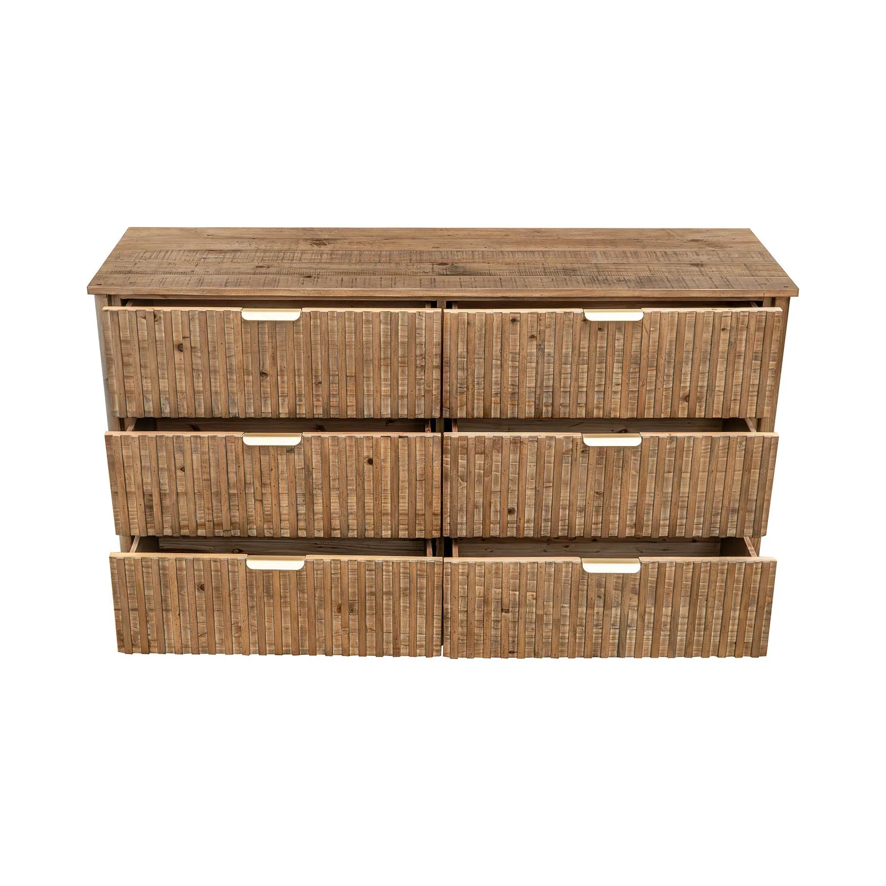 Britanica 6 Drawer Dresser - 59"