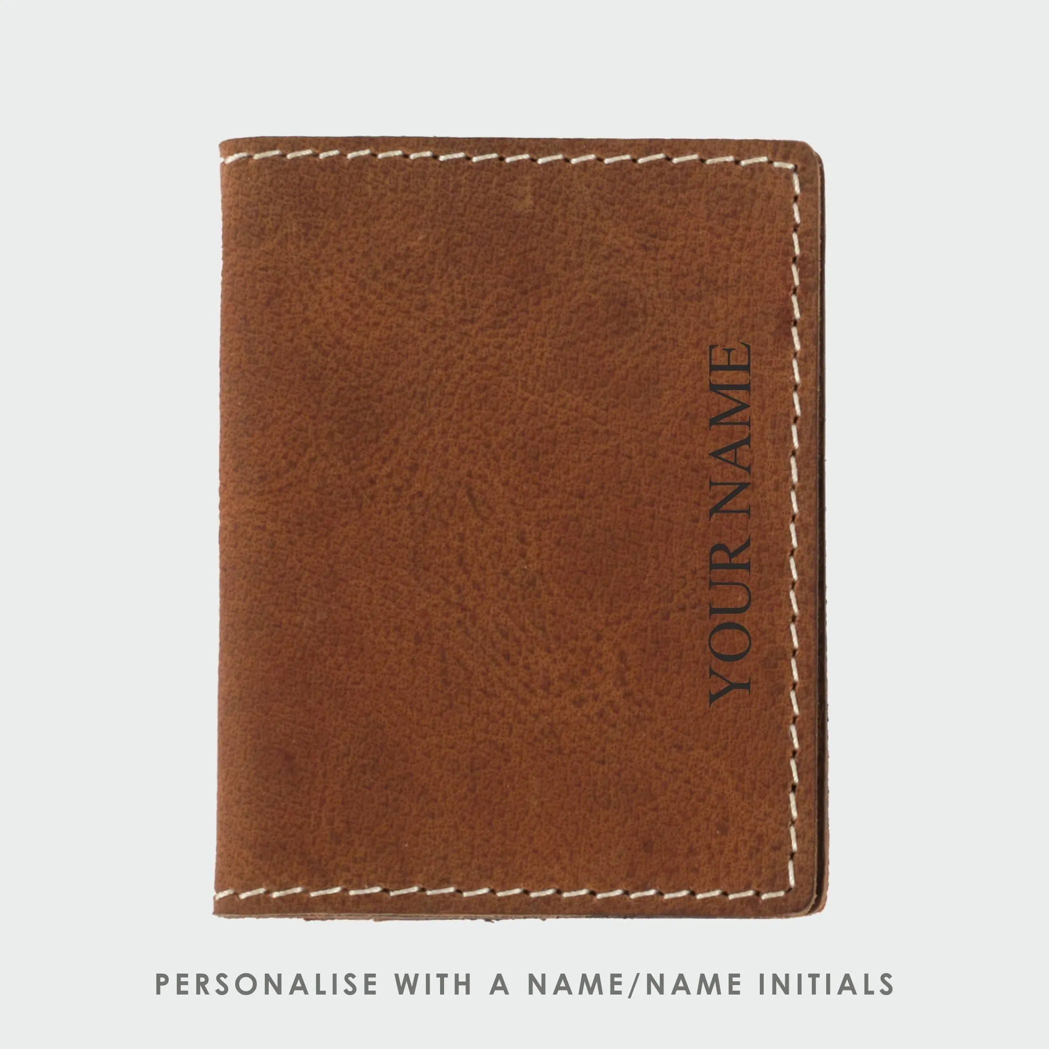 Brown Bifold Card Wallet