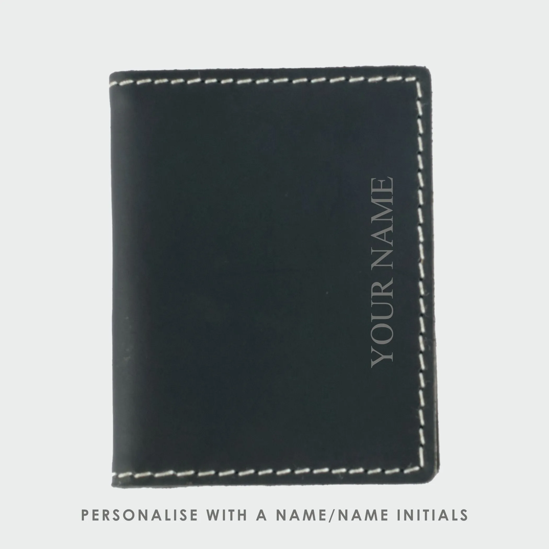 Brown Bifold Card Wallet