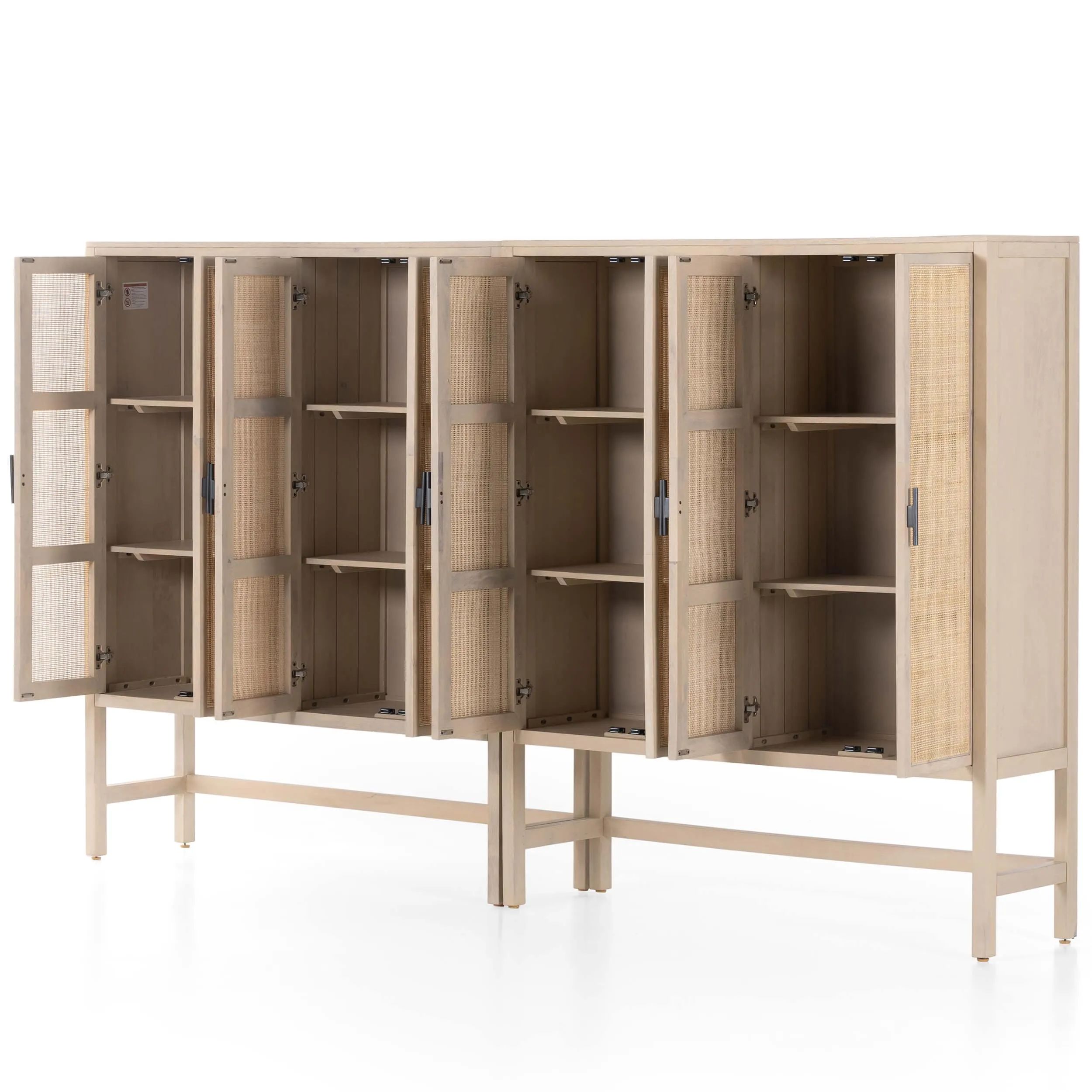 Caprice Double Cabinet, Natural Mango