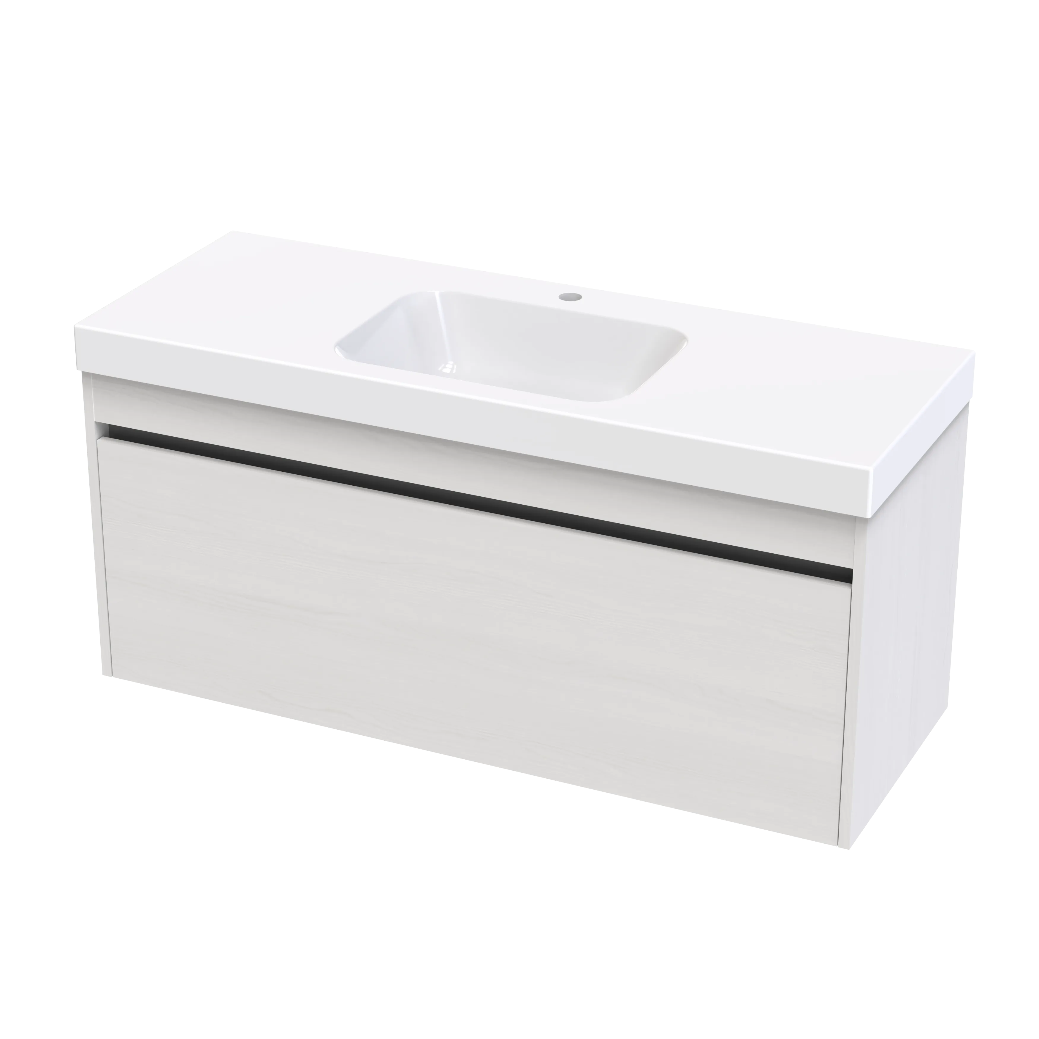 Cara Syrtari 1200 1 Drawer Wall Vanity